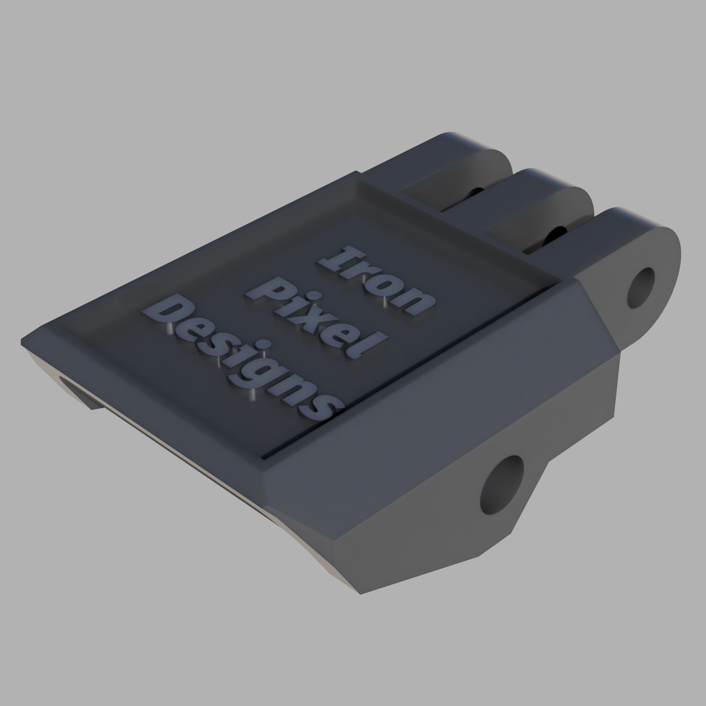 Custom Label Latch For Packout Half Organizer