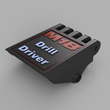 Label Latch For Packout Tool Box (Pre-Designed)