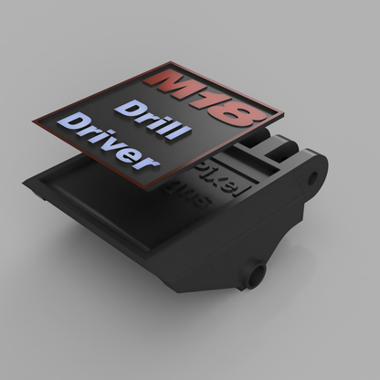 Label Latch For Packout Tool Box (Pre-Designed)