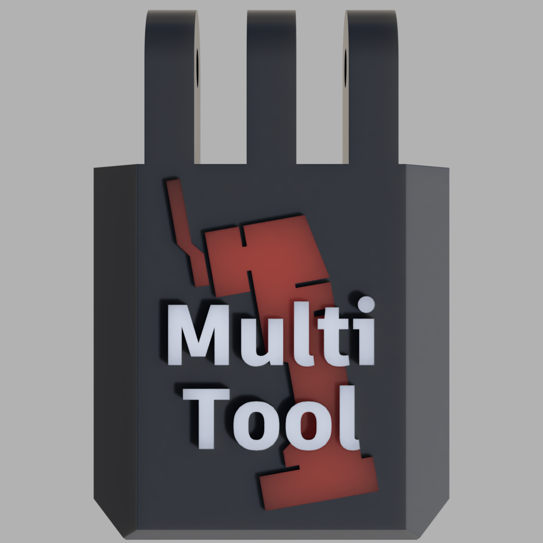 Custom Label Latch For Packout Half Organizer