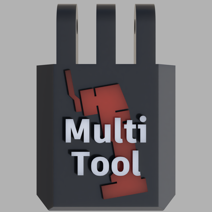 Custom Label Latch For Packout Half Organizer